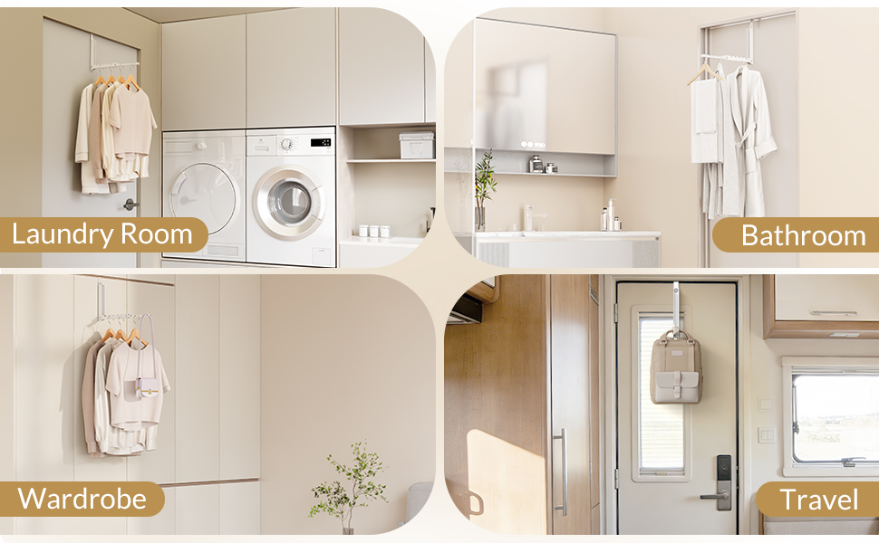 launray door rack