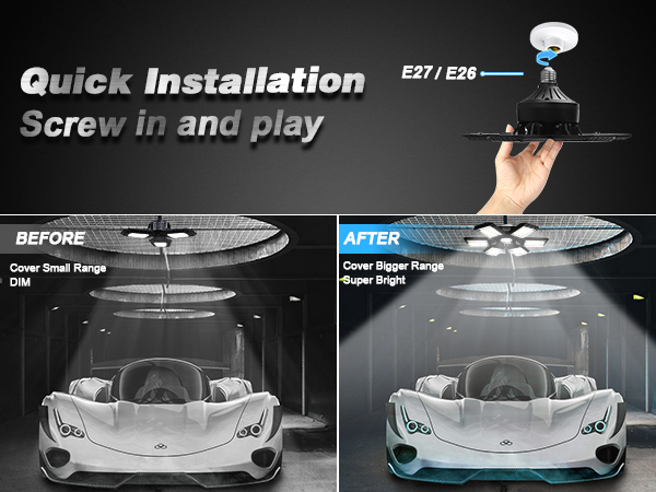 shop lights for garage