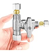 Tee Stop Valve Add-A-Tee Valve - (3/8-3/8-3/8)
