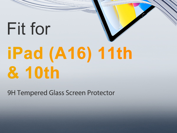 iPad 10th generation screen protector