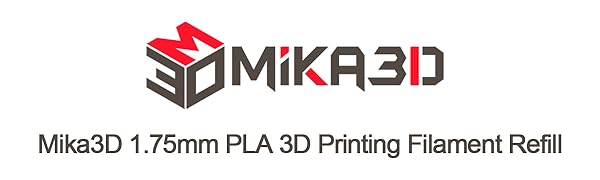 pla filament mika3d 1.75mm 3d printer filament sample printing pack refill pen pla refill