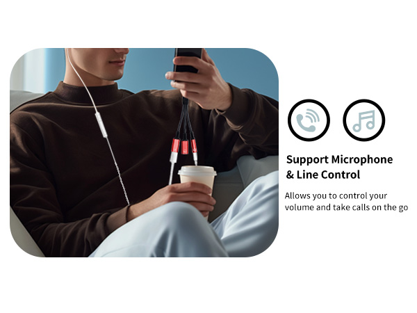 usbc splitter 1 in 2 out