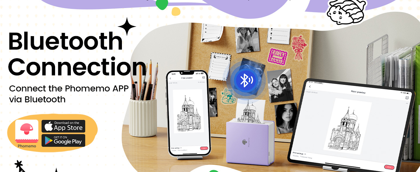 mini sticker printer