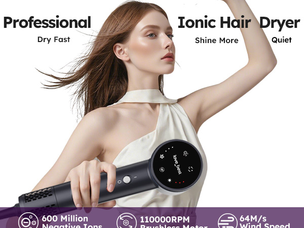 Professional Ionic Hair Dyer