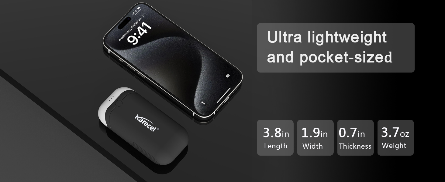 Rechargeable hand warmers 2 pack KS-20 03