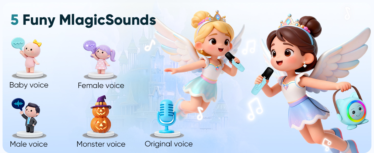 Mini Karaoke Machine Toy for Kids