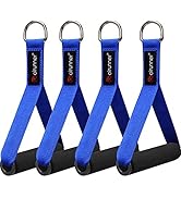 Coolrunner 2 Pair Resistance Band Handles Grips Fitness Strap Wide Design Heavy Duty Cable Handle...