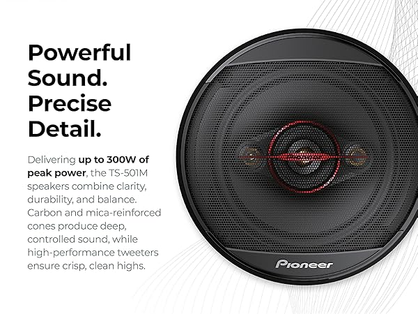 Powerful Sound. Precise Detail.