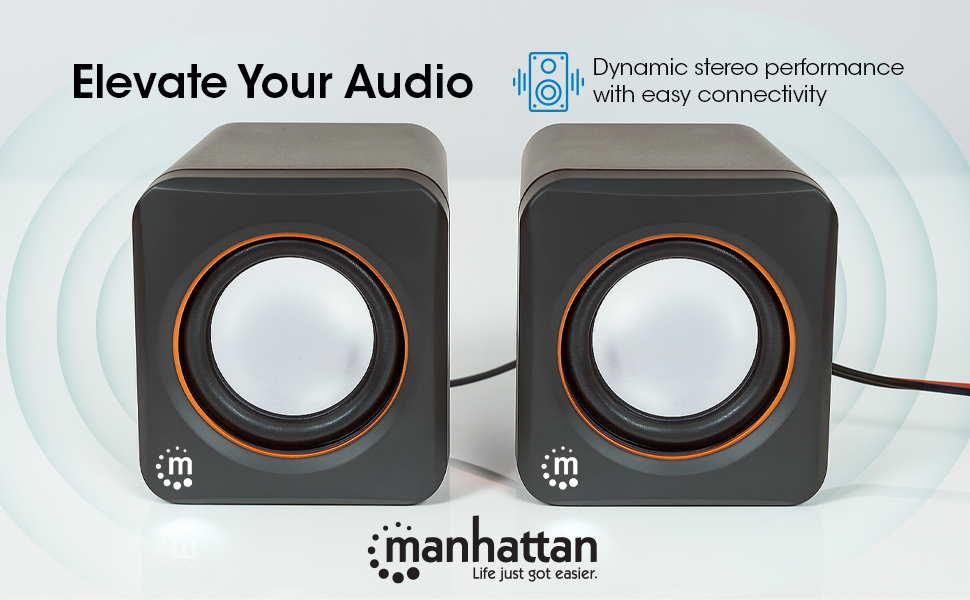 USB computer speakers USB powered speakers laptop speakers external PC desktop speakers