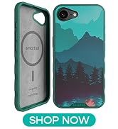 Smartish iPhone 17e/16e MagSafe Case - Gripmunk Magnetic Slim Case [Lightweight + Protective] Dr...