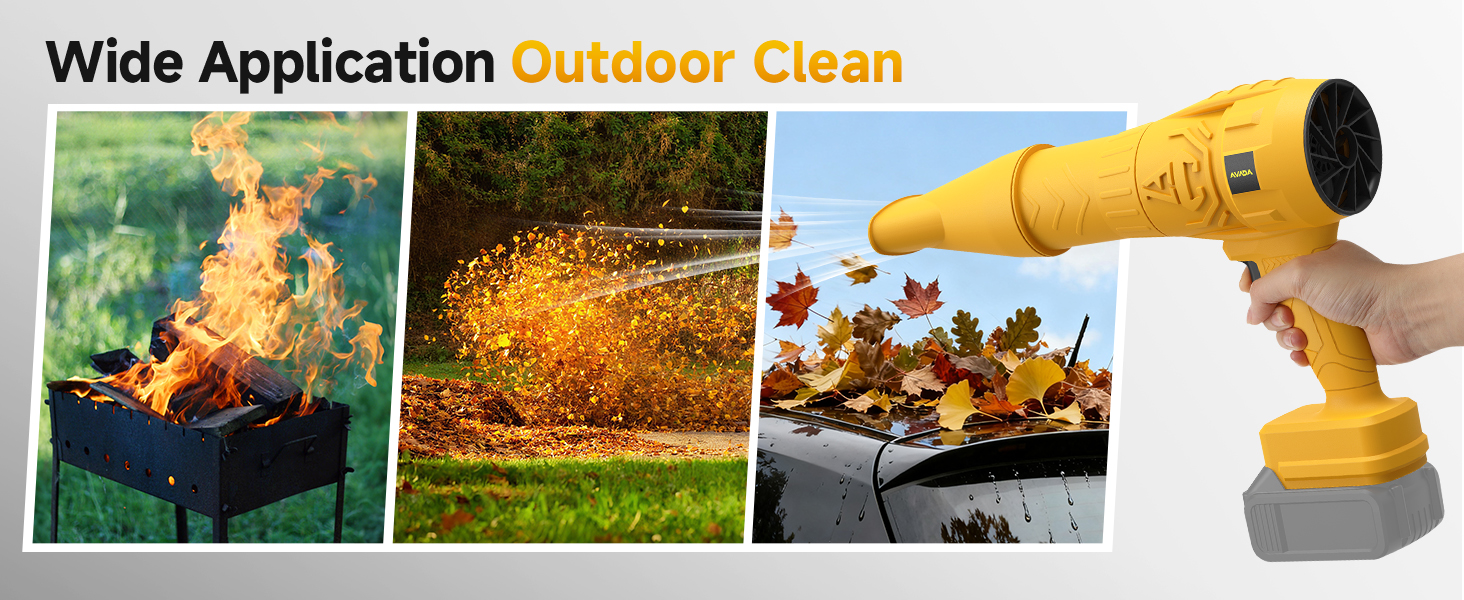 Cordless Leaf Blower Compatible With Dewalt 20v Max Battery