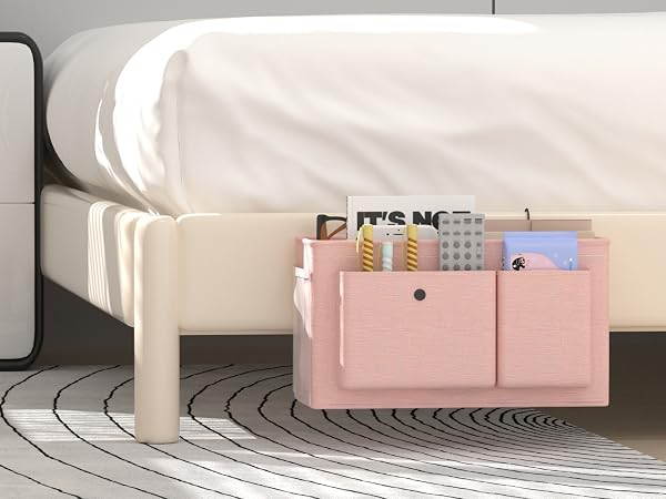 bedside caddy for dorm bed