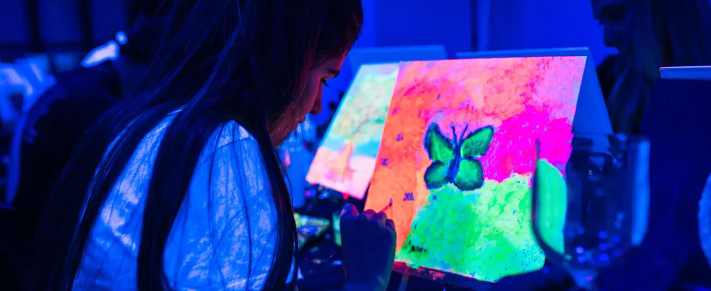 uv painting black light