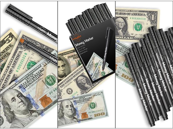 LvsJvcy Counterfeit Money Detector Pen