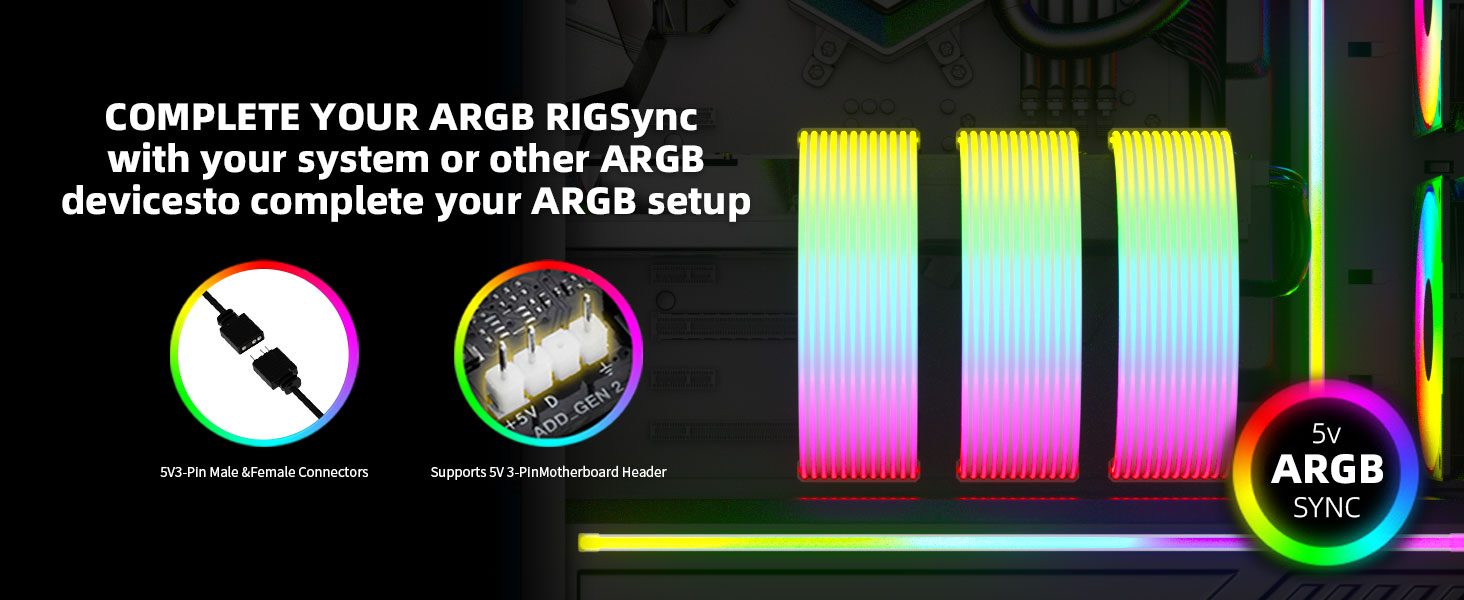 RGB Cable Extension PC