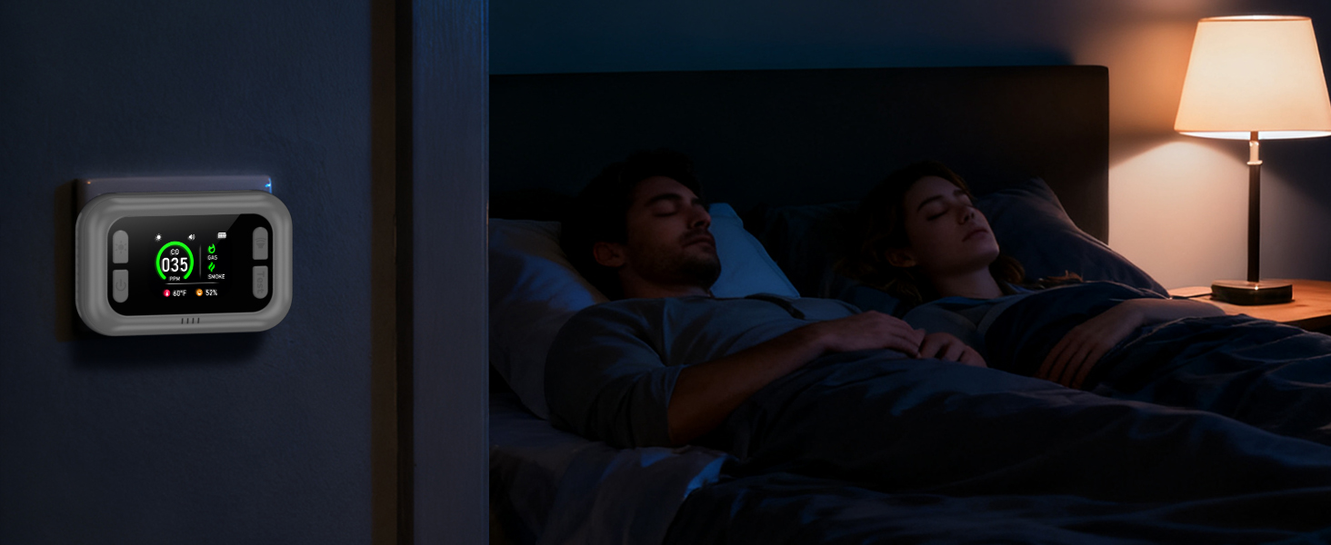 plug in carbon monoxide and smoke detector