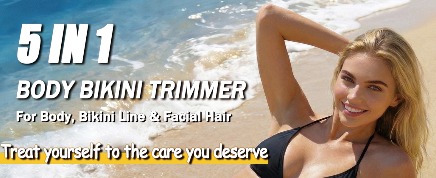5 in 1 Body bikini trimmer