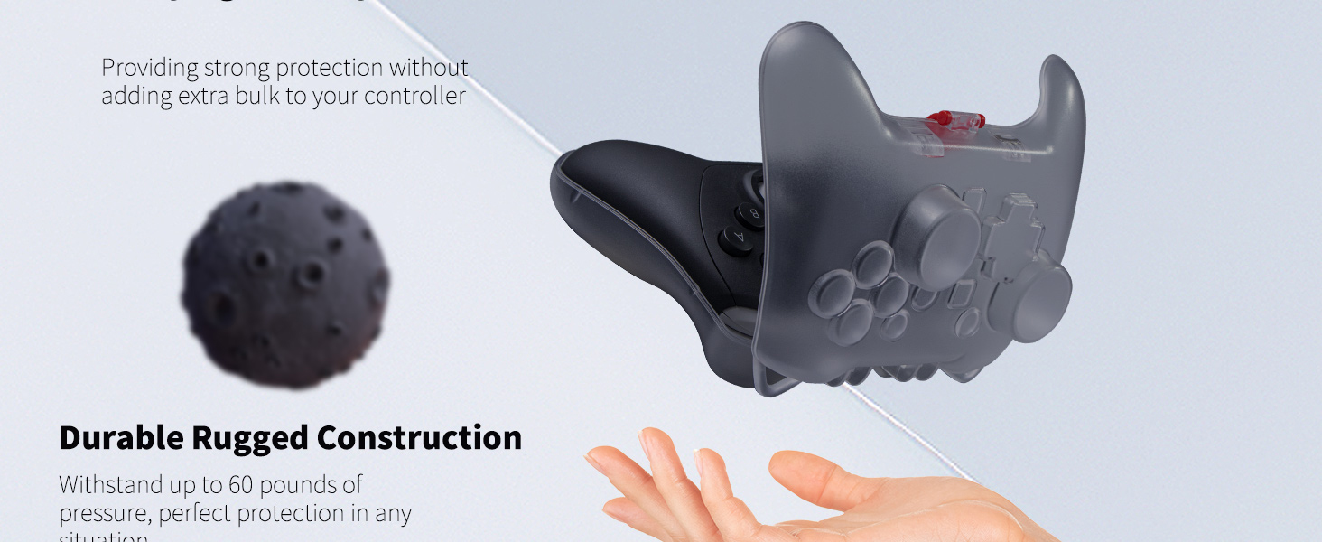Clear Protective Case for Nintendo Switch 2 Pro Controller
