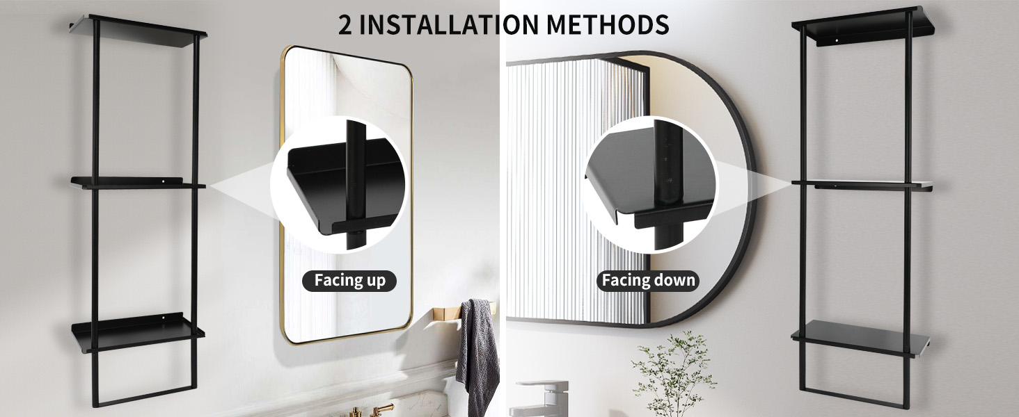 towel racks for bathroom wall mounted