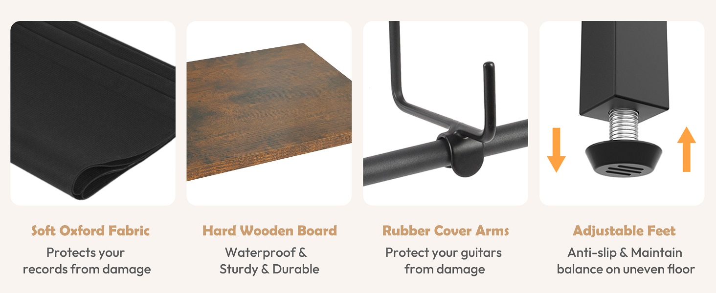 record stands with record storage