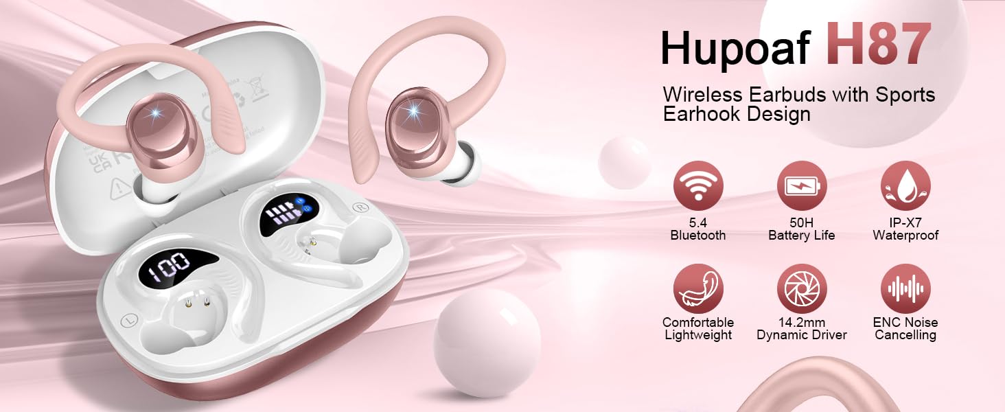 ear buds with ear loops wireless earbuds with earhooks