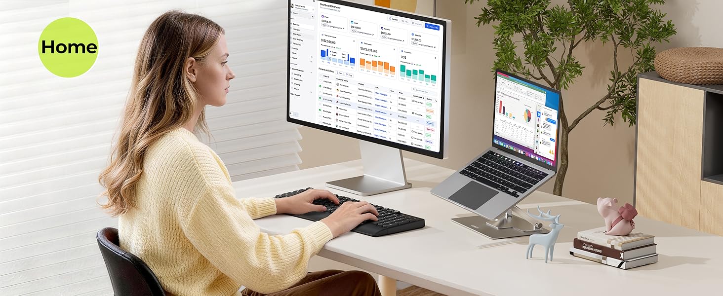 wireless keyboard with wrist rest