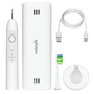 Toothbrush and Accessories - STW-03W020 White Sensonic Sonic Toothbrush