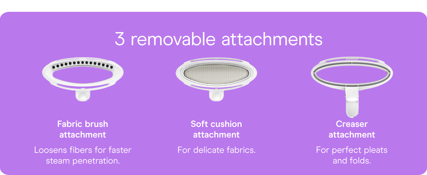 Conair garment steamer clothes turbo extreme steam fabric cloth handheld attachments wrinkle remove