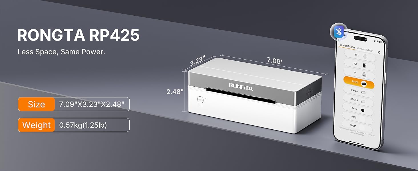 Rongta Shipping Thermal Label Printer