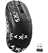 MAGIC-REFINER AJ199 Superlight Wireless Gaming Mouse,BK3633 Tri-Mode BT/2.4G Wireless/Wired Mouse...