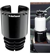 JOYTUTUS Large Stable Cup Holder Expander for YETI, Hydro Flask, Hold 18-40 oz Bottles and Mugs, ...