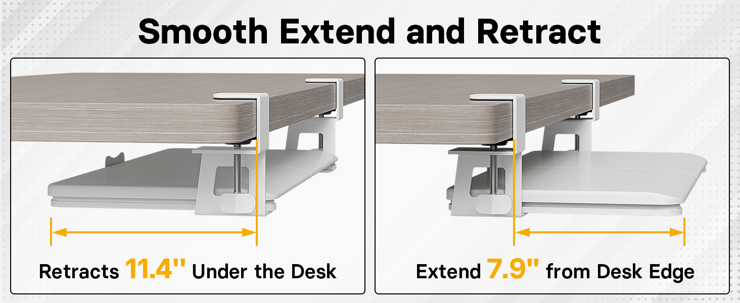 Tray Under Desk