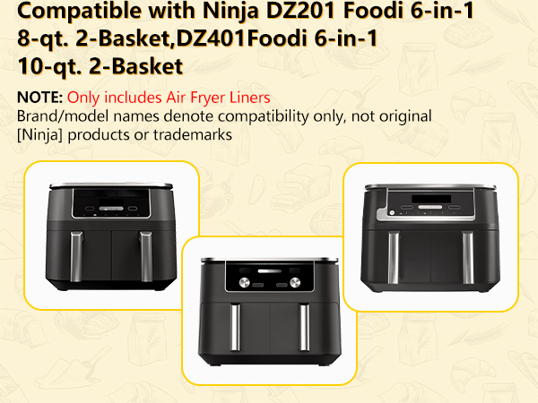 Air fryer liners