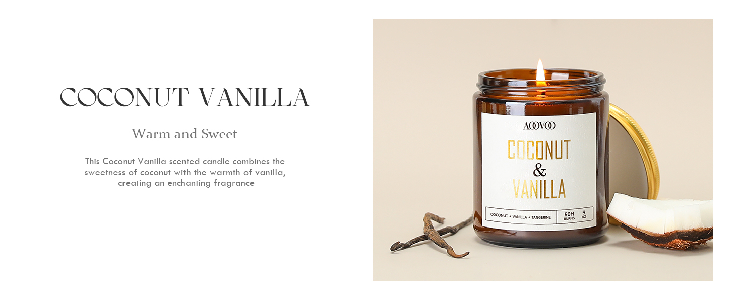 coconut candle