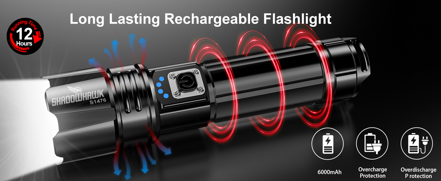 rechargeable flashlights