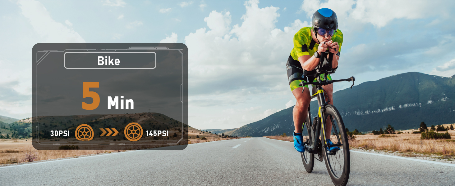 Tire Inflator Portable Air Compressor