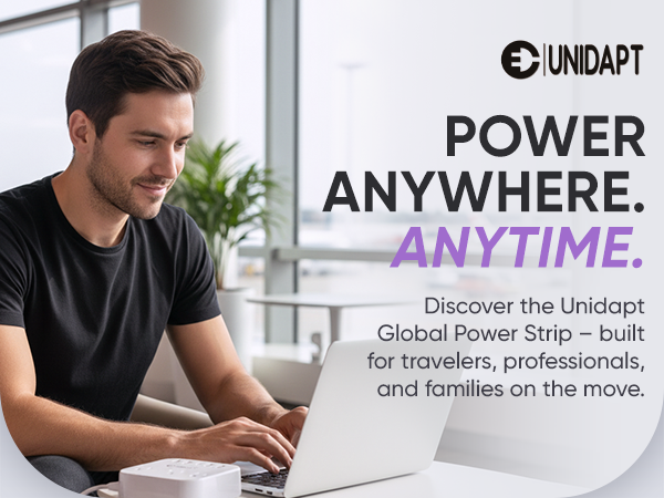 Power everywhere, built for teavelers, professionals and families on the move