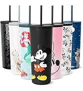 Simple Modern Disney Insulated Tumbler Cup with Flip Lid and Straw Lid | Gifts for Women Men Reus...