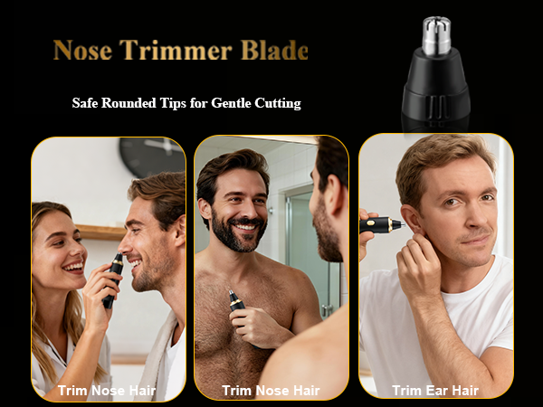 ear and nose hair trimmer for men