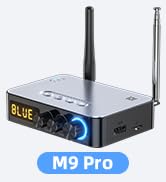 MOREGAX 5.1 Bluetooth Audio Receiver Transmitter 4-in-1 (with Remote) for Home Stereo TV, HiFi Wi...