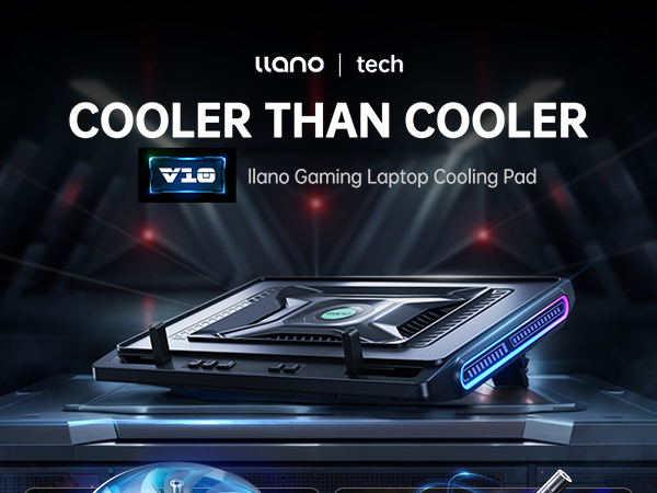 llano laptop cooler with 3500RPM 4.72inch Lager fan