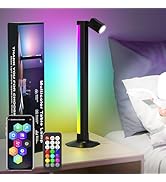 Smart Light Bar with Swivel Lamp, LED Light Bar for Room, RGB & IC Ambient Backlight with 16 Mill...
