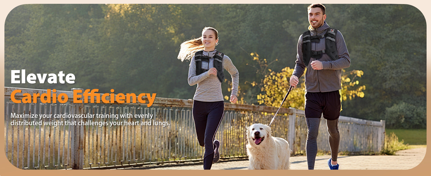 weighted vest woman men running walking strength training rucking