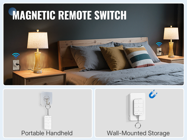 remote outlet switch WILAWELS 
