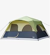 PORTAL 8 Person Instant Tent for Camping, Large Waterproof Windproof Cabin Family Tent Easy Setup...