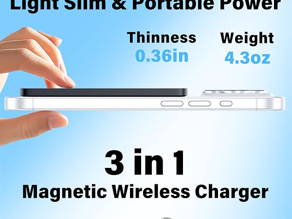 magnetic portable charger for magsafe portable charger for iphone