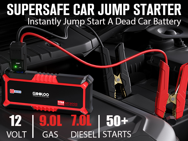 portable jump starter