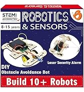 Butterfly Edufields 10in1 STEM Robotics Kit for Kids 8-14, Electronics and Engineering Circuit Bo...