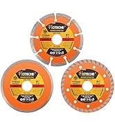 Hoteche 3Pcs Diamond Cutting Blades 4-1/2
