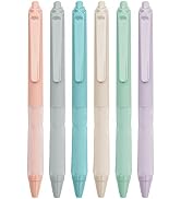 Linbsunne Ballpoint Pens Medium Point 1mm Black Pen with Super Soft Grip Ball Point Pen for Men W...